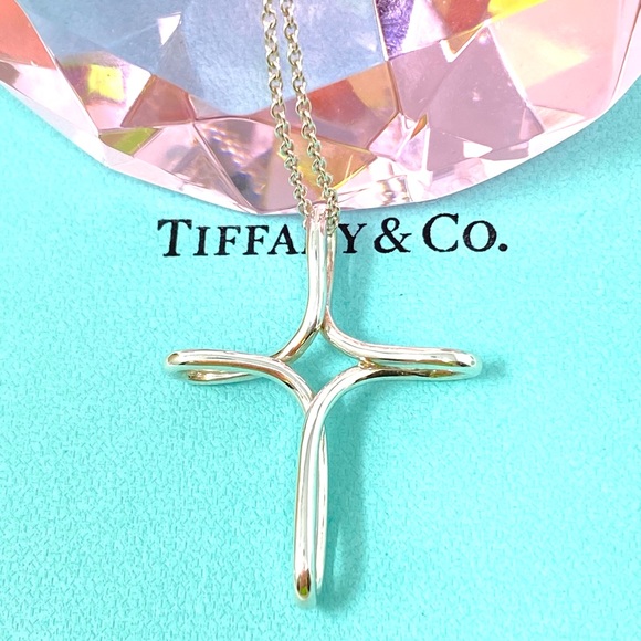 Tiffany & Co. Jewelry - - Tiffany & CO. Elsa Peretti Infinity Sterling Silver 925 Necklace.
